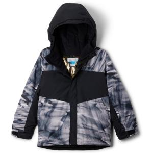 imageColumbia Boys Mighty Mogul Iii Printed JacketWhite WindblownBlack