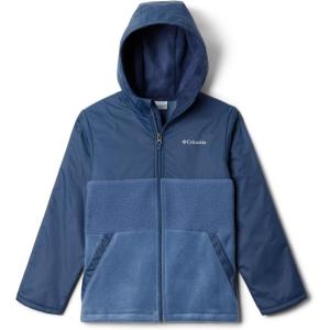 imageColumbia Boys Steens MTN Ii Novelty Hooded FleeceDark MountainCollegiate Navy
