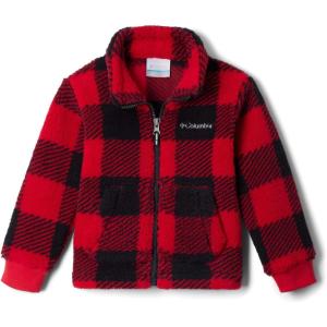 imageColumbia Unisex Baby Rugged Ridge II Sherpa Full ZipMountain Red Check