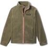 imageColumbia UnisexBaby Benton Springs Fleece JacketStone GreenPink Orchid