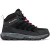 imageColumbia Womens Strata Trail Mid Waterproof Hiking ShoeBlackSalmon Rose