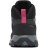 imageColumbia Womens Strata Trail Mid Waterproof Hiking ShoeBlackSalmon Rose
