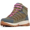 imageColumbia Womens Strata Trail Mid Waterproof Hiking ShoeStone GreenSunstone