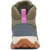imageColumbia Womens Strata Trail Mid Waterproof Hiking ShoeStone GreenSunstone