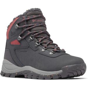 imageColumbia Womens Newton Ridge Waterproof OmniHeat Ii Hiking ShoeDark GreyBeetroot