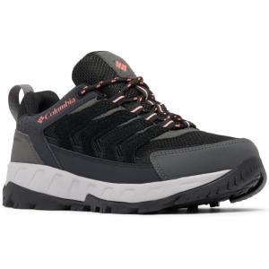 imageColumbia Womens Strata Trail Low Waterproof Hiking ShoeBlackJuicy