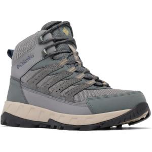 imageColumbia Womens Strata Trail Mid Waterproof Hiking ShoeCity GreySavory