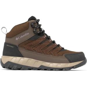 imageColumbia Womens Strata Trail Mid Waterproof Hiking ShoeCordovanGranite Purple