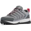 imageColumbia Mens Strata Trail Low Waterproof Hiking ShoeTitanium Grey SteelMountain Red