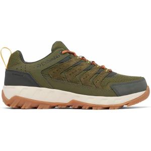 imageColumbia Mens Strata Trail Low Waterproof Hiking ShoeNoriGolden Yellow