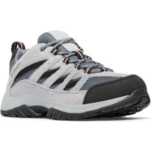 imageColumbia Womens Crestwood Waterproof Hiking ShoeGrey AshSalmon Rose