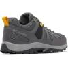 imageColumbia Mens Granite Trail Hiking ShoeDark GreyGolden Yellow