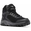 imageColumbia Mens Trailstorm Ascend Waterproof Mid Hiking Shoe2024 BlackDark Grey