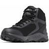 imageColumbia Mens Trailstorm Ascend Waterproof Mid Hiking Shoe2024 BlackDark Grey