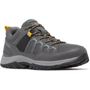 imageColumbia Mens Granite Trail Hiking ShoeDark GreyGolden Yellow