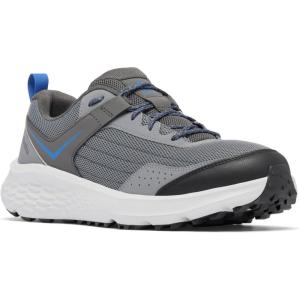 imageColumbia Mens Vertisol Trail Hiking ShoeTitanium Grey SteelVivid Blue