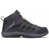 imageColumbia Mens Crestwood Mid WaterproofDark GreyDeep Rust