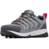 imageColumbia Mens Strata Trail Low Hiking ShoeTitanium Grey SteelMountain Red