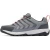 imageColumbia Mens Strata Trail Low Hiking ShoeTitanium Grey SteelMountain Red