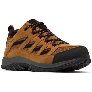imageColumbia Mens Crestwood Hiking ShoeCamel BrownMountain Red