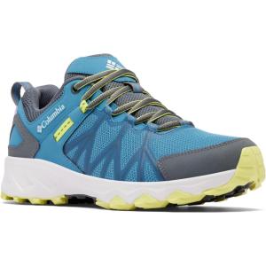 imageColumbia Mens Peakfreak Ii Outdry Hiking Shoe2024 Mineral BlueFresh Kiwi