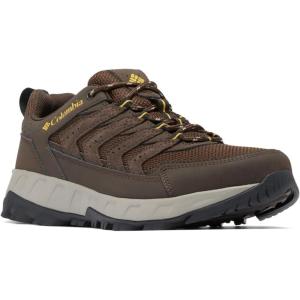imageColumbia Mens Strata Trail Low Hiking ShoeCordovanGolden Yellow