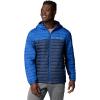 imageColumbia Mens Silver Falls II Hooded Jacket Mountain BlueCollegiate Navy Large