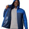 imageColumbia Mens Silver Falls II Hooded Jacket Mountain BlueCollegiate Navy Large