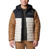 imageColumbia mens Powder Lite Ii Hooded JacketDark StoneBlackDelta
