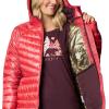 imageColumbia Womens Labyrinth Loop II Hooded Jacket DaredevilMoonvista Large