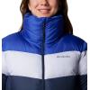 imageColumbia Womens Puffect Ii Colorblock JacketCollegiate NavySnowdriftClematis Blue