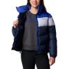 imageColumbia Womens Puffect Ii Colorblock JacketCollegiate NavySnowdriftClematis Blue