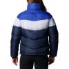 imageColumbia Womens Puffect Ii Colorblock JacketCollegiate NavySnowdriftClematis Blue