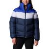 imageColumbia Womens Puffect Ii Colorblock JacketCollegiate NavySnowdriftClematis Blue