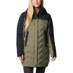 imageColumbia Womens Mountain Croo Iii Mid Down JacketStone GreenBlack