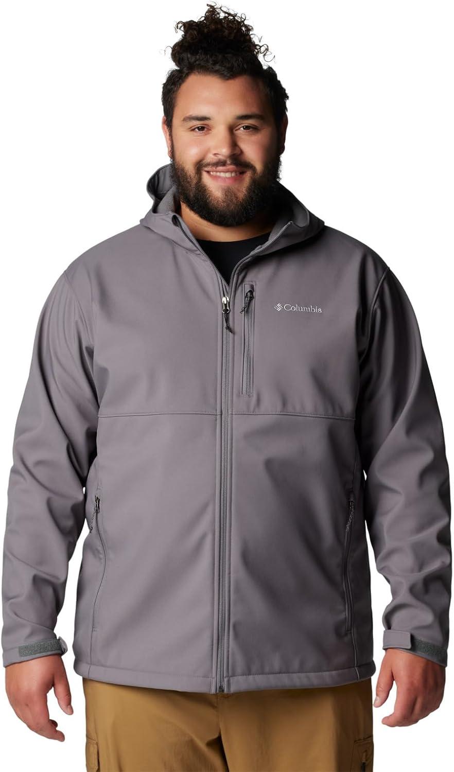 imageColumbia Mens Ascender Ii Hooded Softshell JacketCity Grey