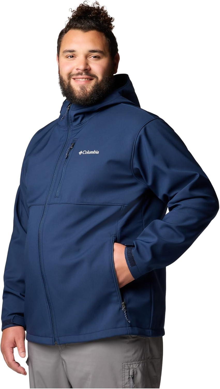 imageColumbia Mens Ascender Ii Hooded Softshell JacketCollegiate Navy