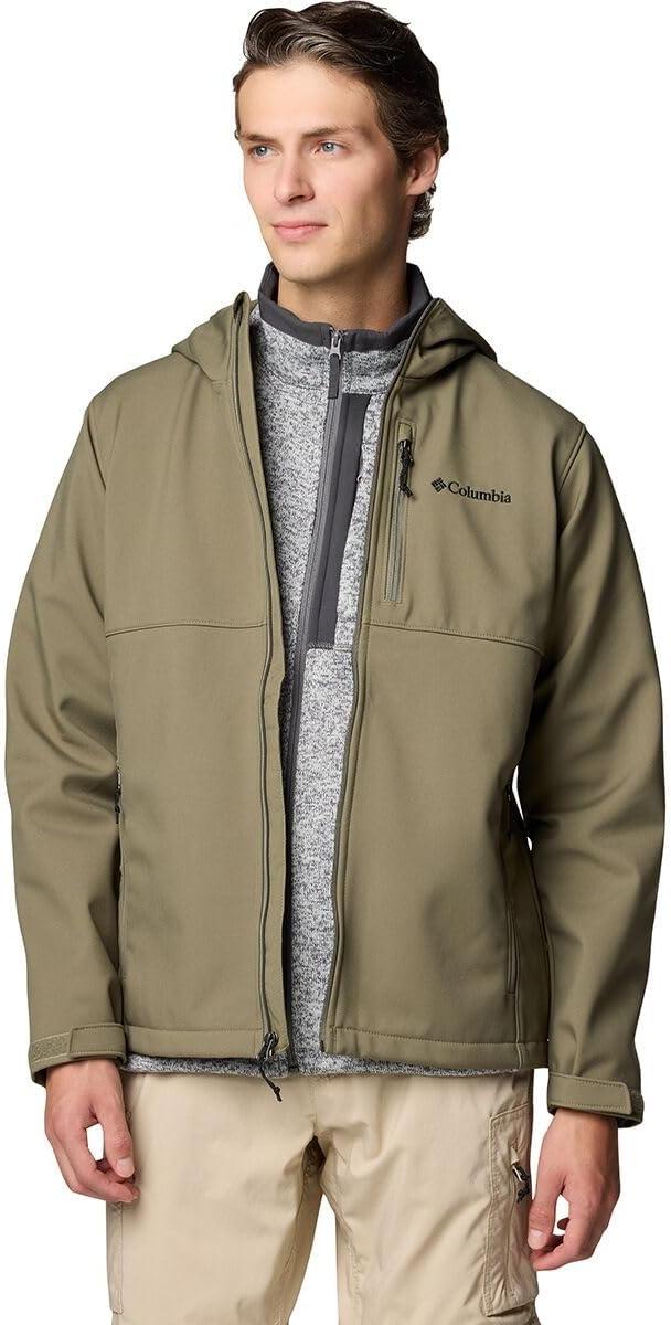 imageColumbia Mens Ascender Ii Hooded Softshell JacketStone Green