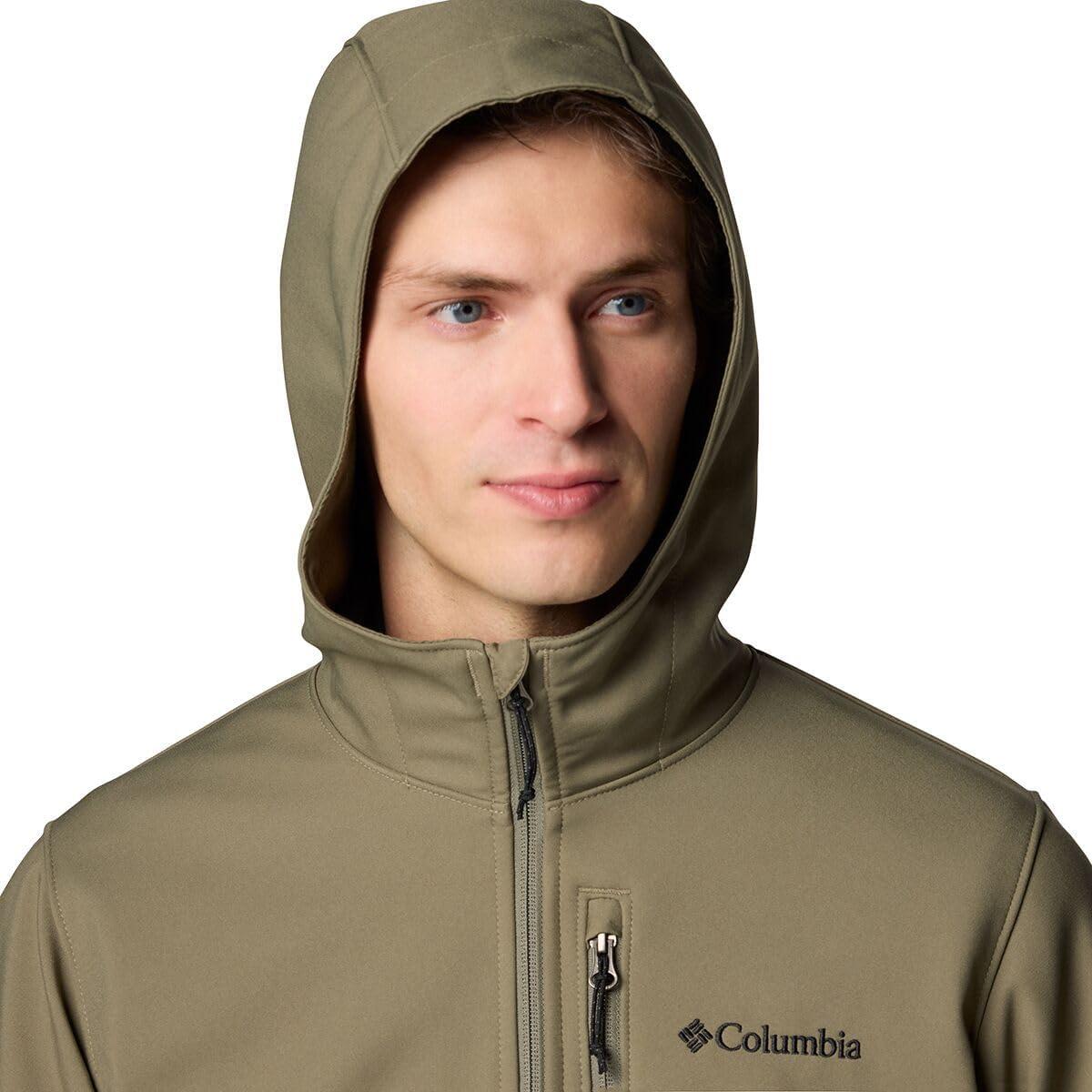 imageColumbia Mens Ascender Ii Hooded Softshell JacketStone Green
