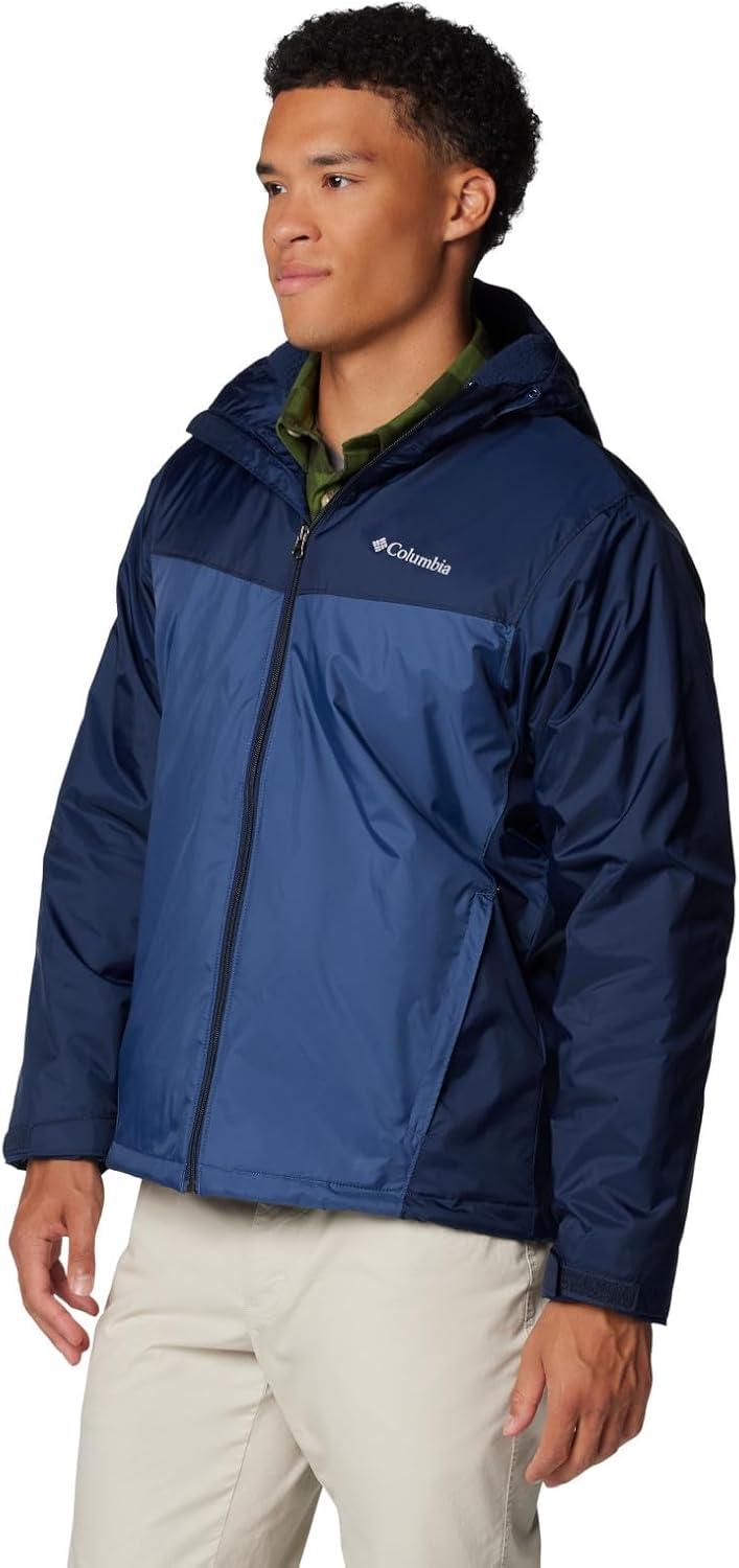 imageColumbia Mens Glennaker II Sherpa Lined JacketCollegiate NavyDark Mountain