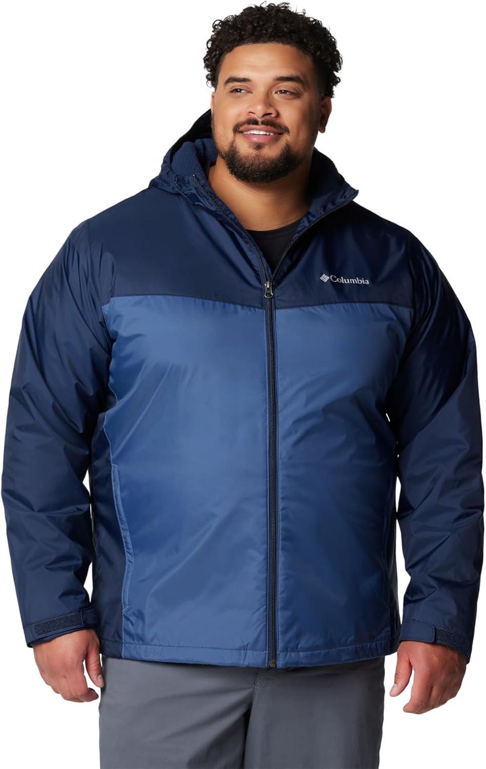 imageColumbia Mens Glennaker II Sherpa Lined JacketCollegiate NavyDark Mountain