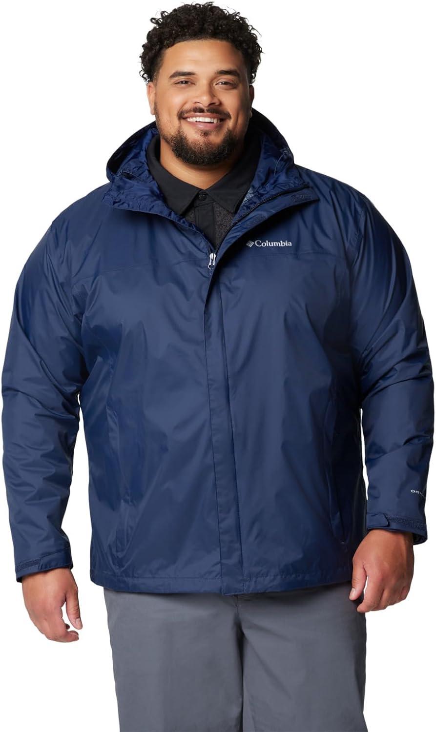 imageColumbia Mens Watertight II Rain Jacket2024 Collegiate Navy