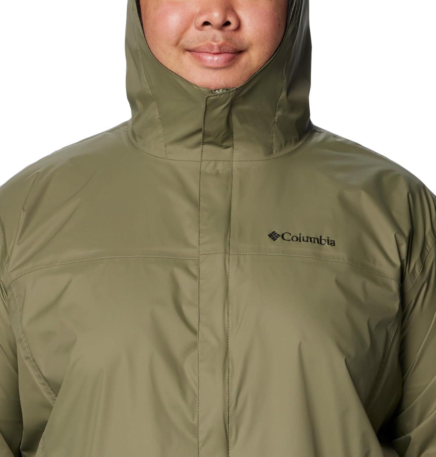 imageColumbia Mens Watertight II Rain Jacket2024 Stone Green