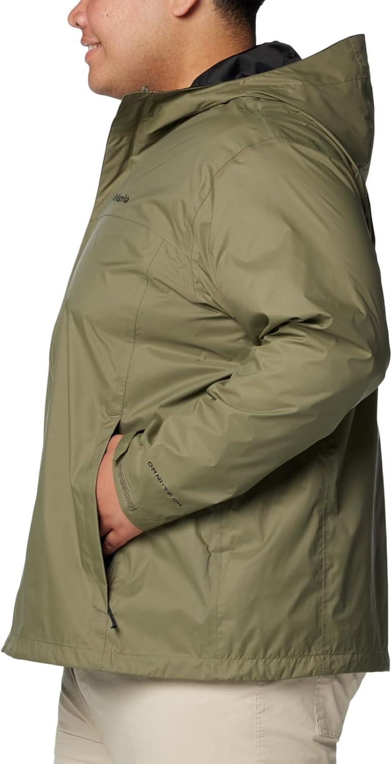 imageColumbia Mens Watertight II Rain Jacket2024 Stone Green
