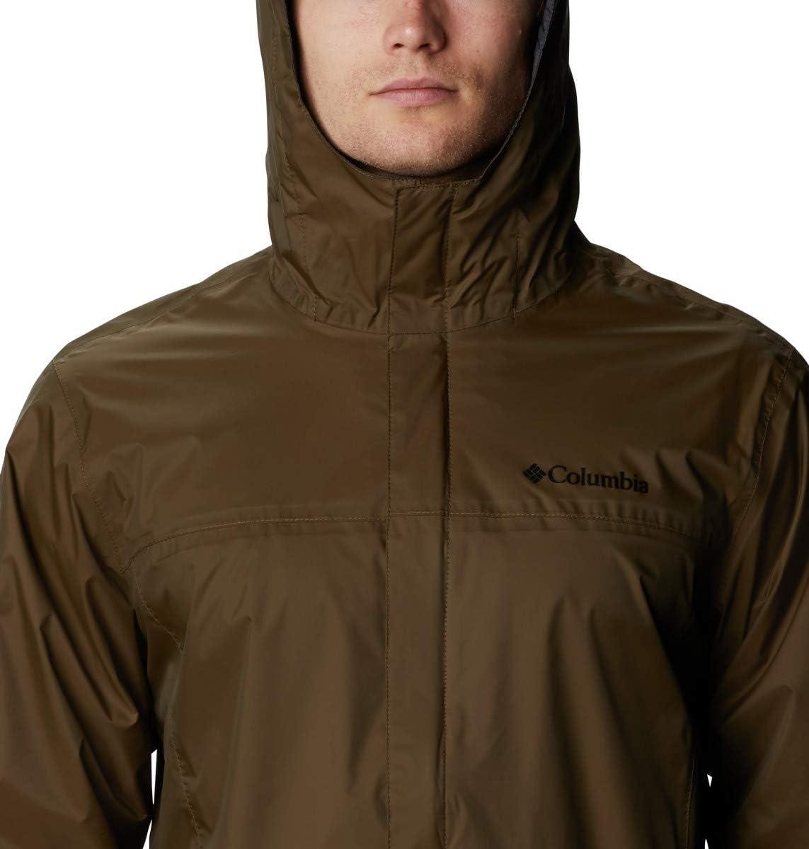 imageColumbia Mens Watertight II Rain JacketOlive GreenShark