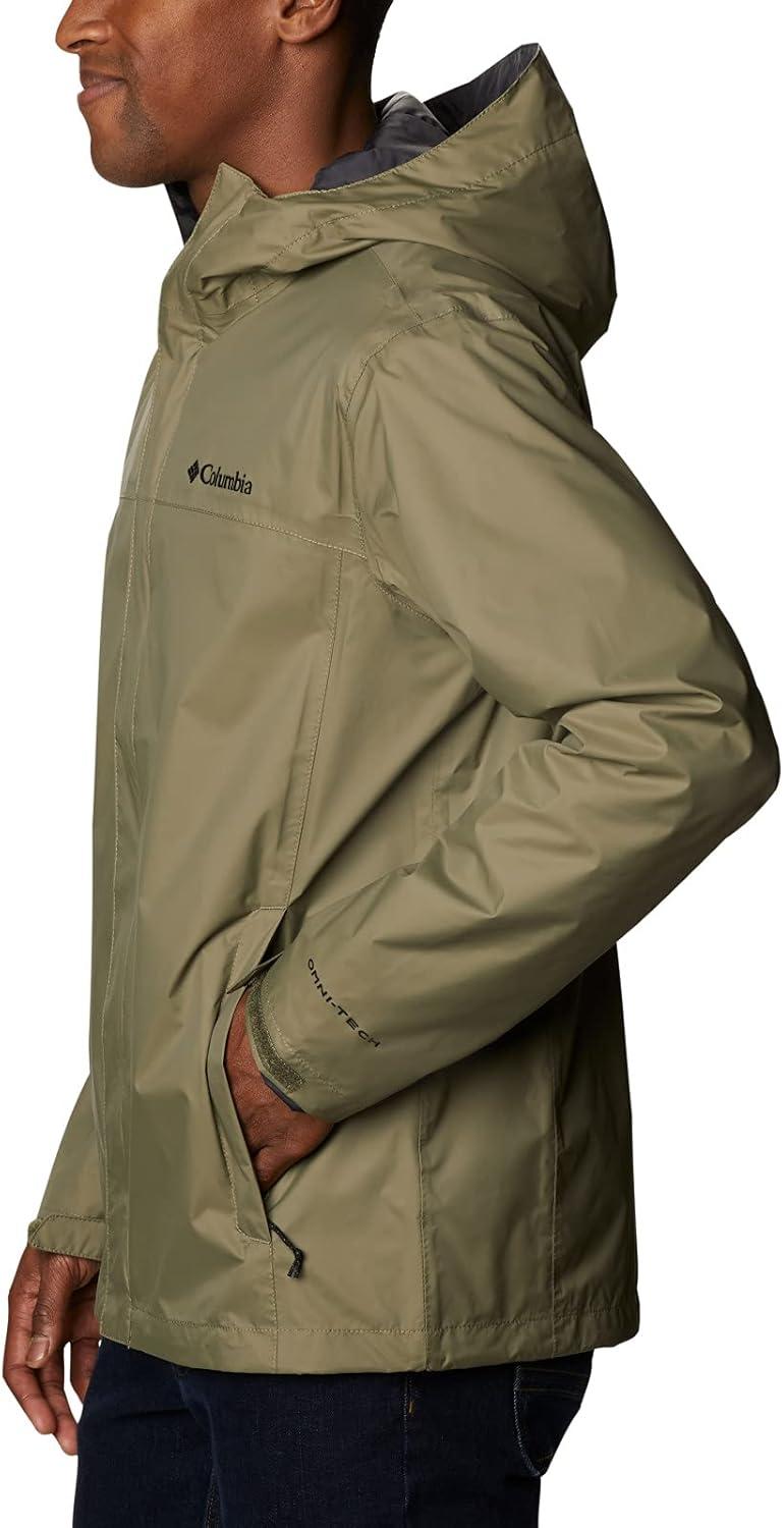 imageColumbia Mens Watertight II Rain JacketStone GreenShark