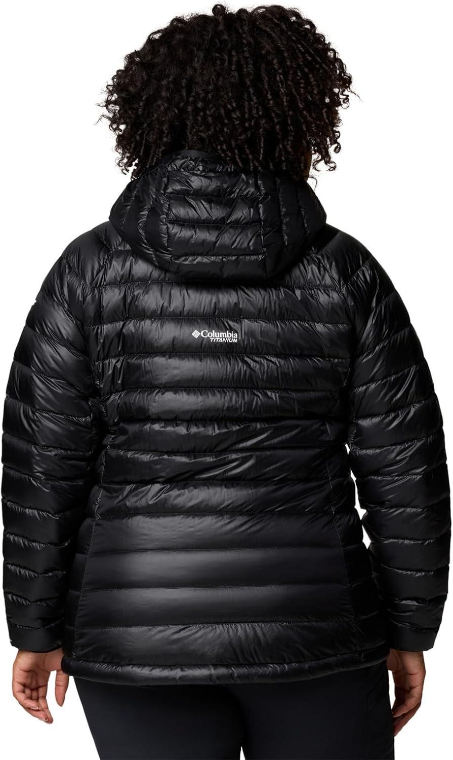 imageColumbia Womens Arctic Crest Down Hooded JacketBlack