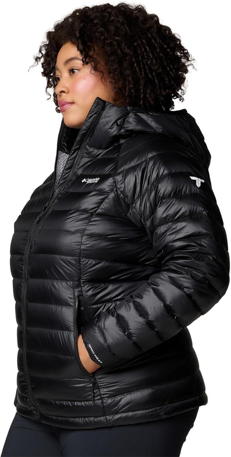 imageColumbia Womens Arctic Crest Down Hooded JacketBlack