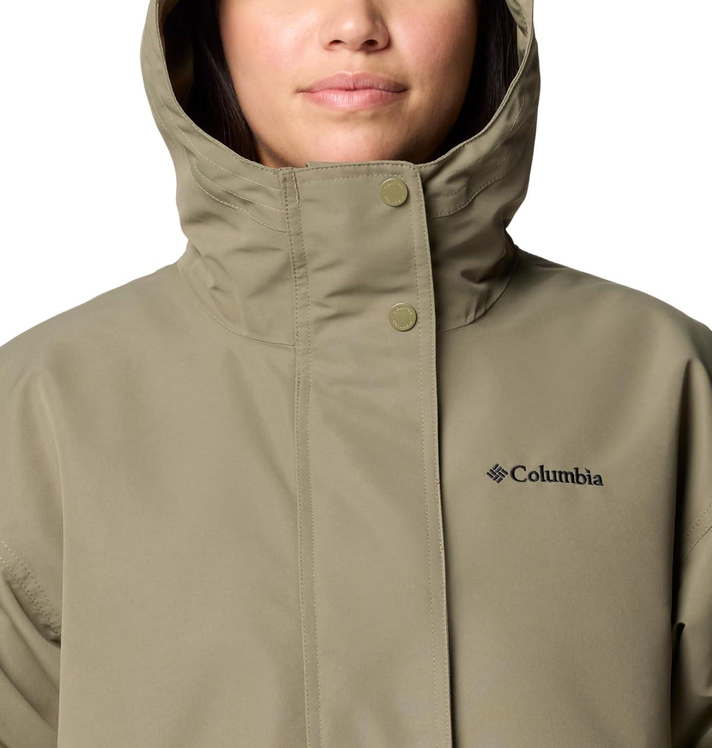imageColumbia Womens Drop Ridge Ii Interchange JacketStone Green