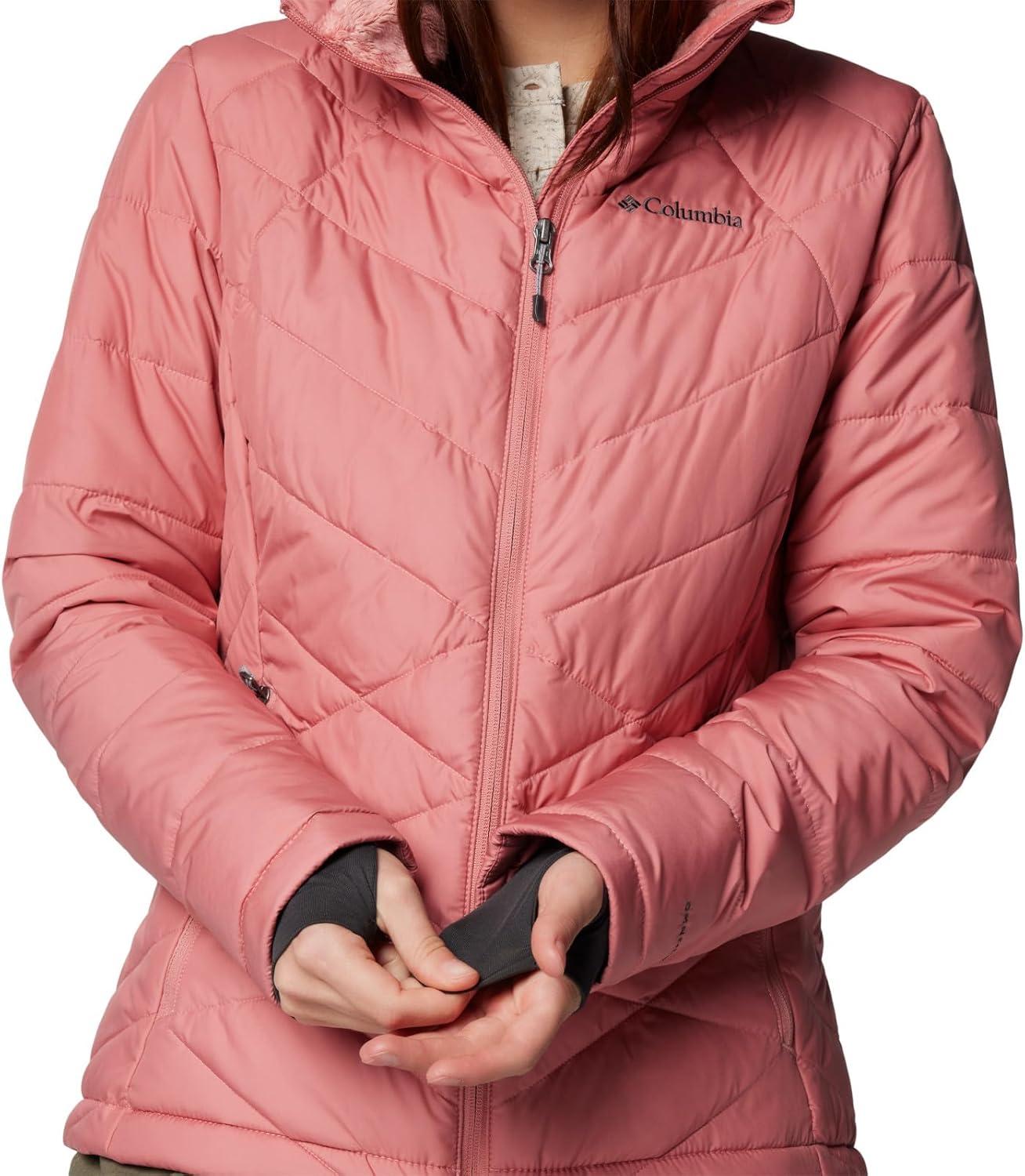 imageColumbia Womens Heavenly Hooded JacketPink Agave